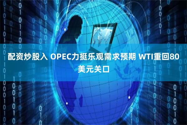 配资炒股入 OPEC力挺乐观需求预期 WTI重回80美元关口