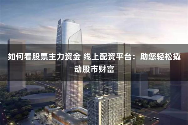 如何看股票主力资金 线上配资平台：助您轻松撬动股市财富